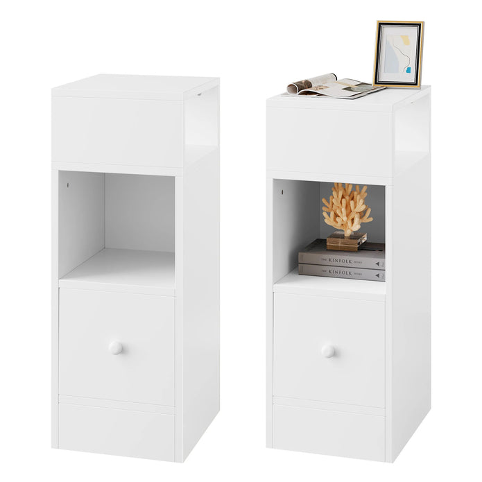2-Piece Narrow Bedside Tables – premium handmade décor piece for modern homes.
