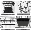 2-Tier Compact Dish Drying Rack – premium handmade décor piece for modern homes.