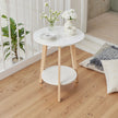 2-Tier Round Coffee Table – premium handmade décor piece for modern homes.