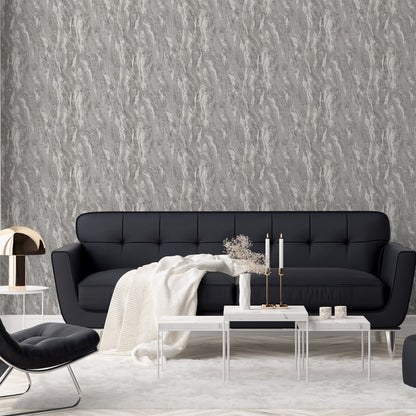 Luxe Texture Pewter sw6 Wallpaper