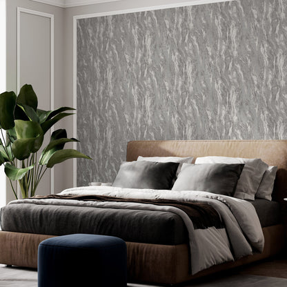 Luxe Texture Pewter sw6 Wallpaper