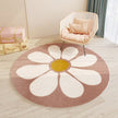 Kid's Round Cashmere Rug - handmade 0