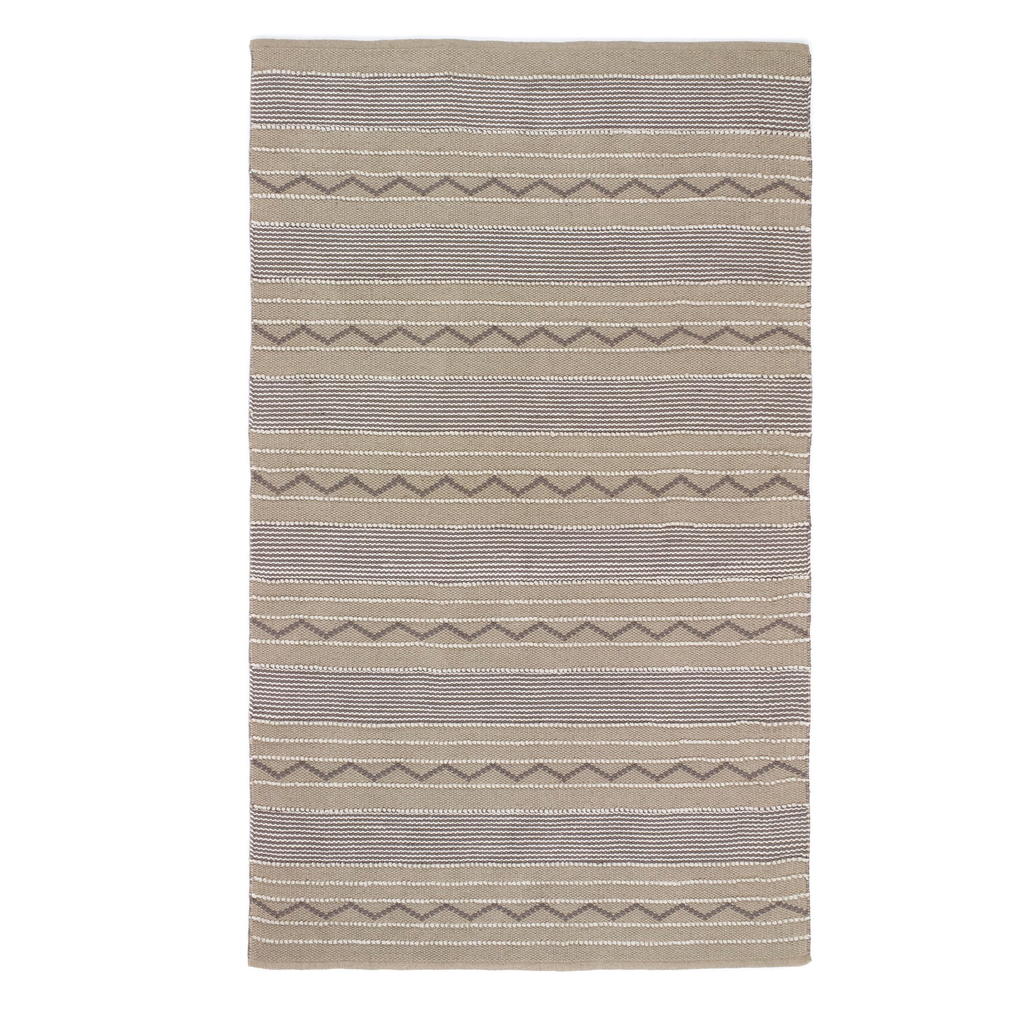 Hug Rug Woven Rustic Washable Plain Rug