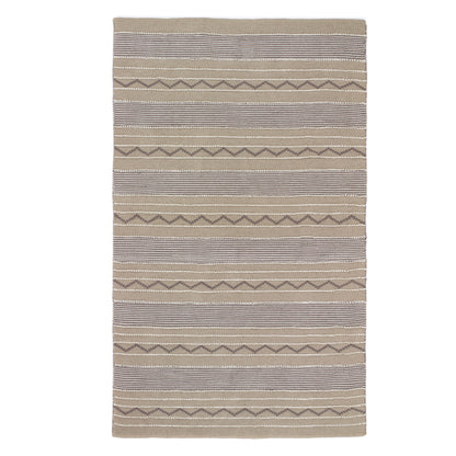 Hug Rug Woven Rustic Washable Plain Rug