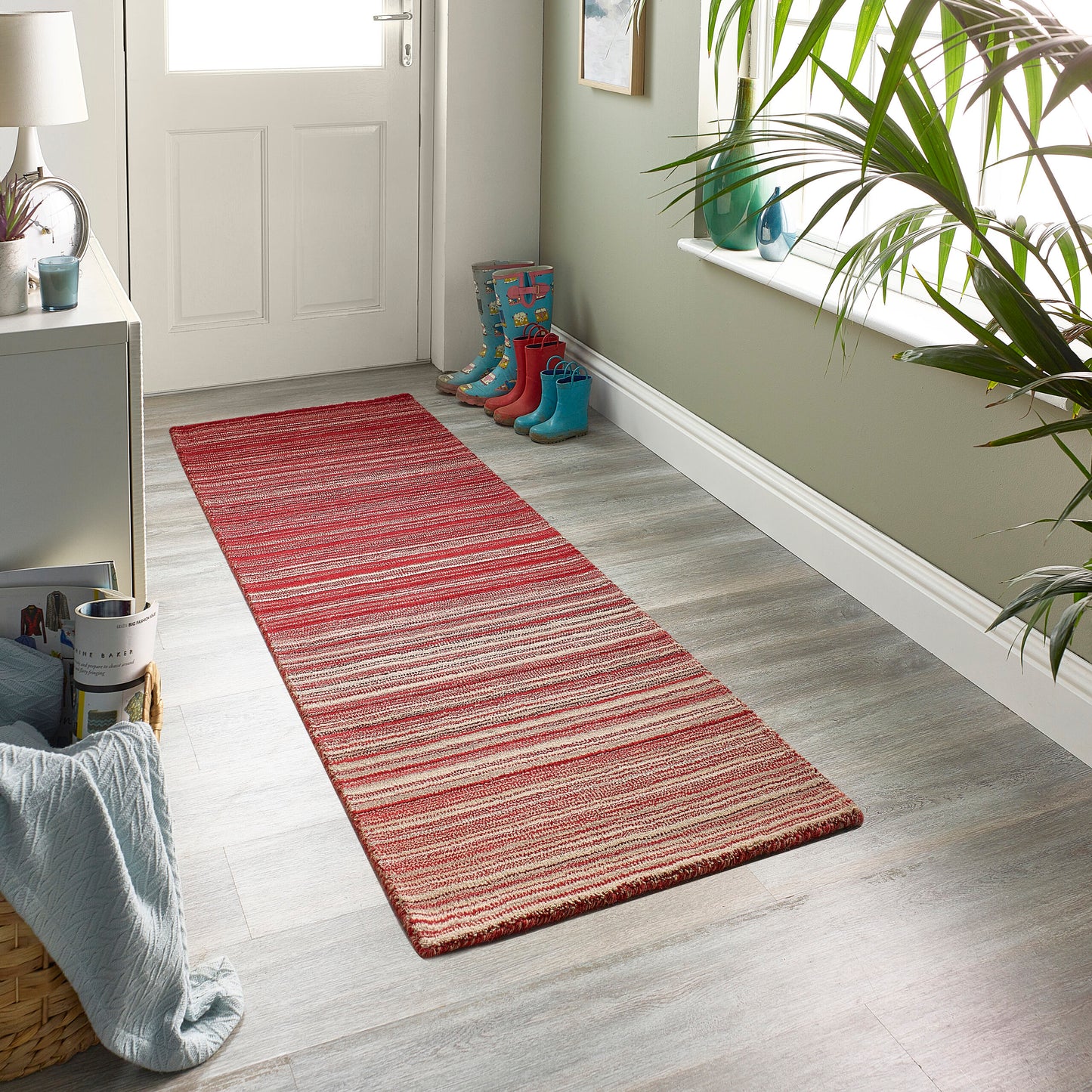 Origins Fine Stripes 100% Wool Rug