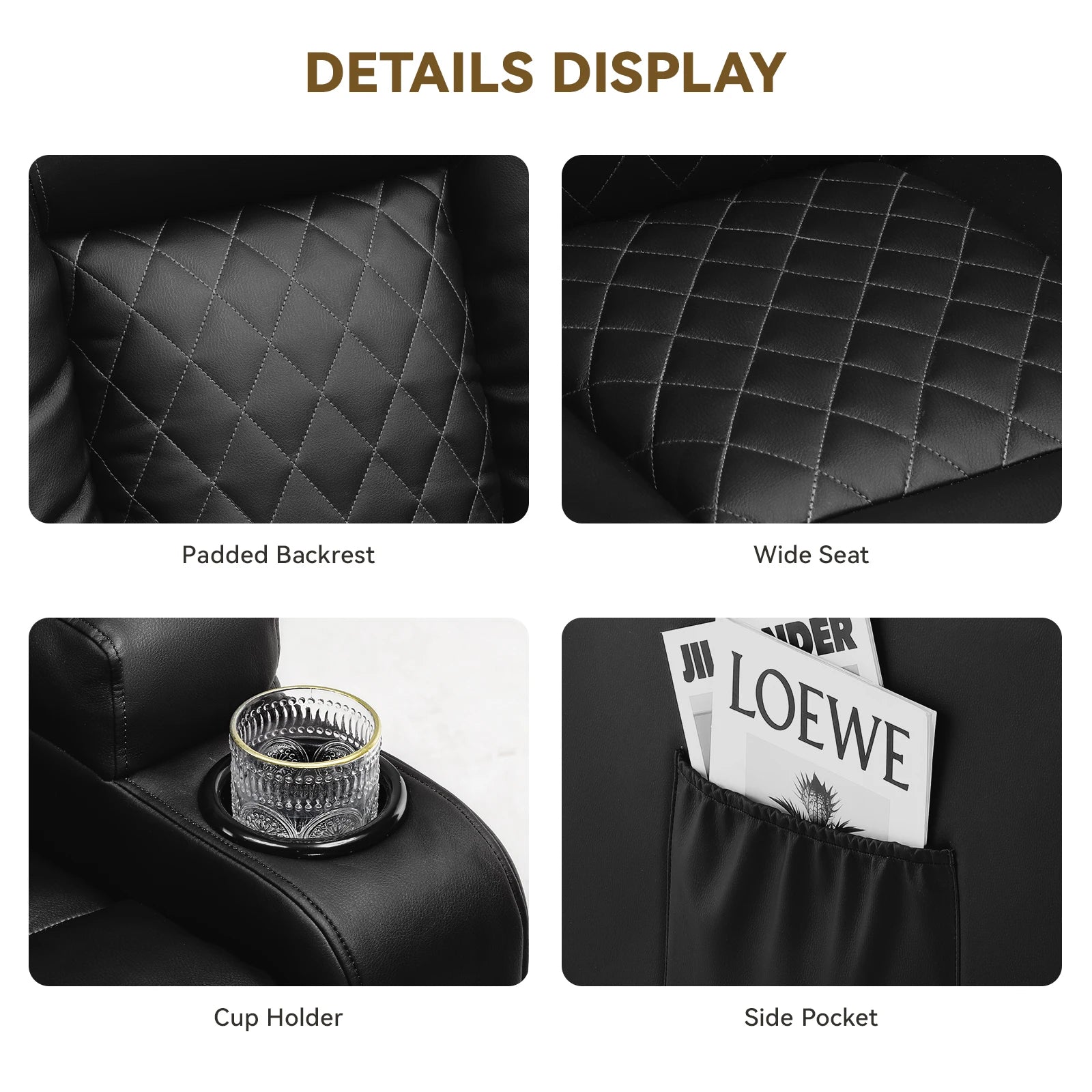 Recliner Armchair Chair - handmade