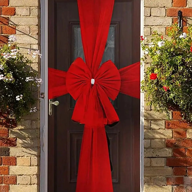 Christmas Door Bow - handmade