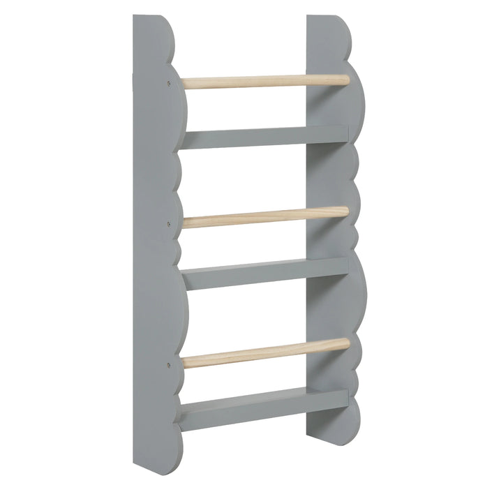 Children’s 4-Shelf Bookcase - handmade