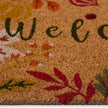 My Mat Printed Coir Autumnal Welcome - handmade