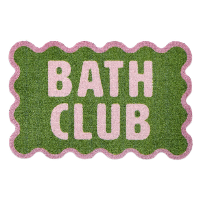 My Mat Nylon Printed Bathroom Bath Club - handmade