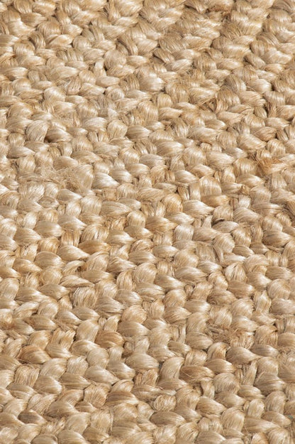 Naturelle Heaton Circle Natural Woven Jute