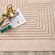 Origins Rug - Calacatta Lines Natural - handmade