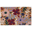My Mat Printed Coir Wildflower Meadow Doormat - handmade