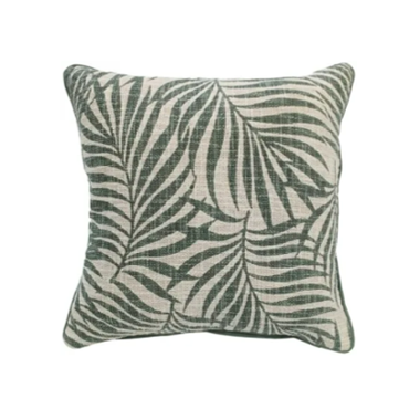 Malini Green Fern Cushion 45cm