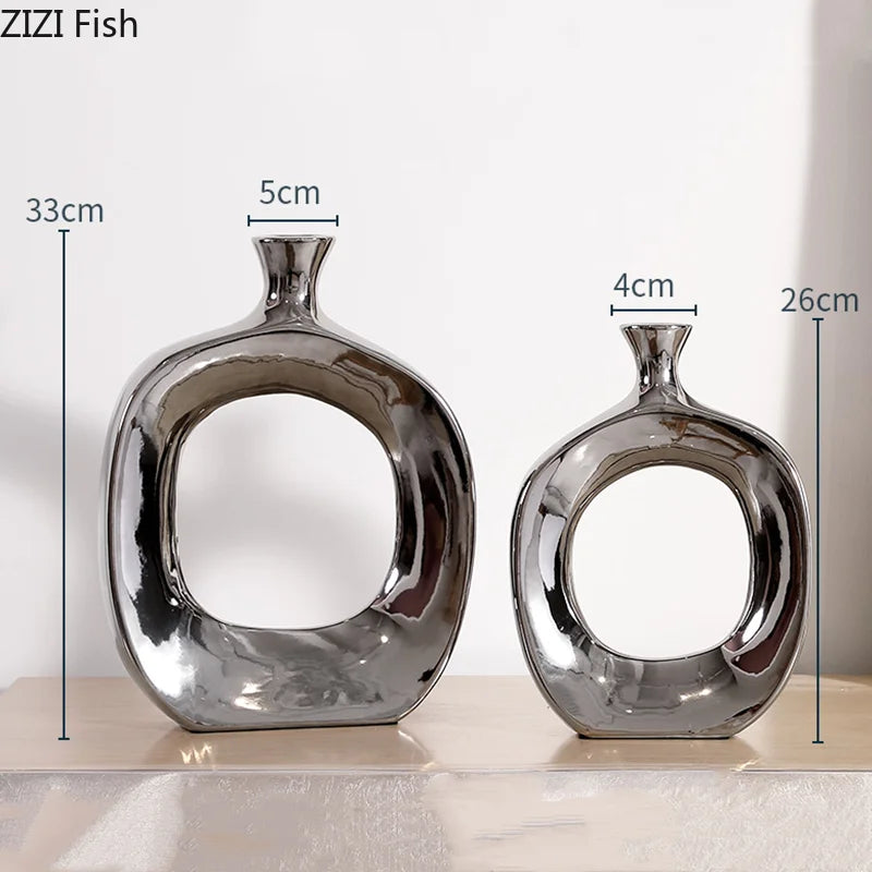 Modern Ceramic Vase - handmade