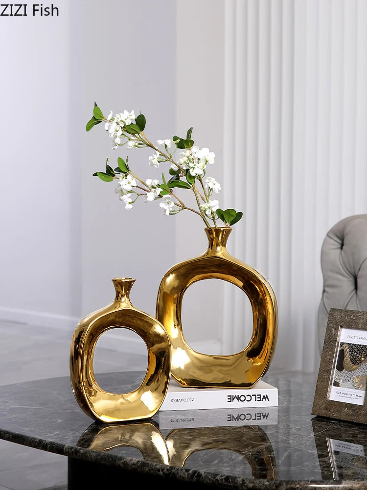 Modern Ceramic Vase - handmade