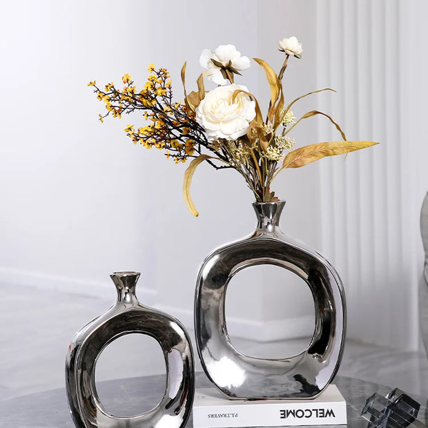 Modern Ceramic Vase - handmade