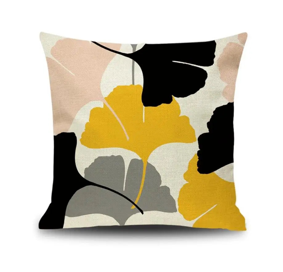 Geometric Cushion Cover - handmade