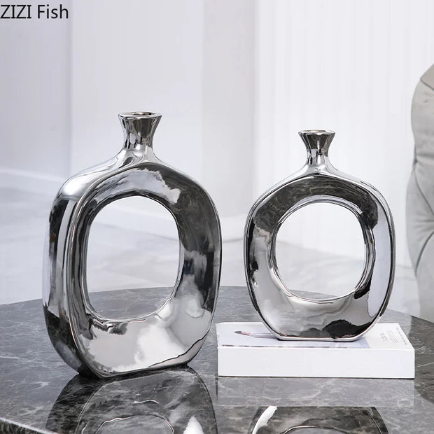 Modern Ceramic Vase - handmade