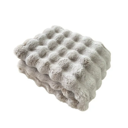 Malini Highgate Natural Faux Fur Throw 150x200cm