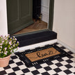 My Mat Coir Insert Home Script Doormat - handmade