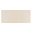My Mat Sculptured Washable Honeycomb Ivory - handmade