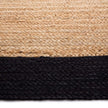 Origin Jute Border Black - handmade