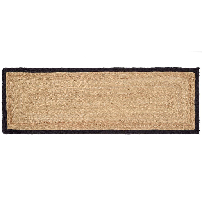 Origin Jute Border Black - handmade