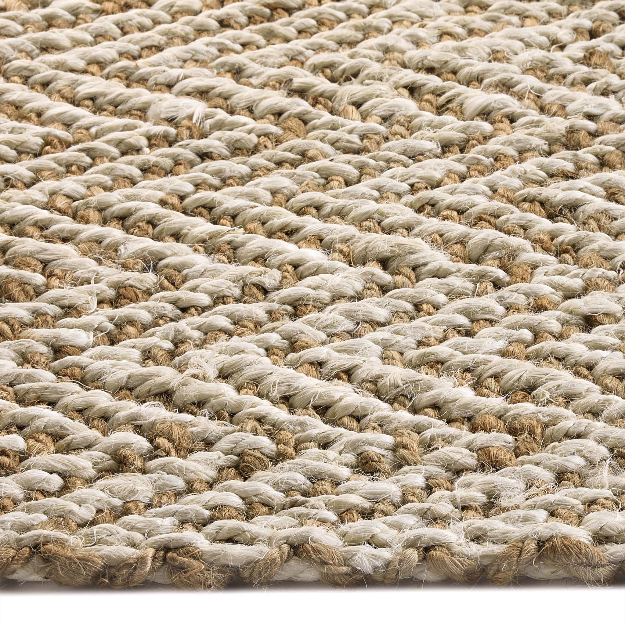Origins Jute Herringbone - handmade