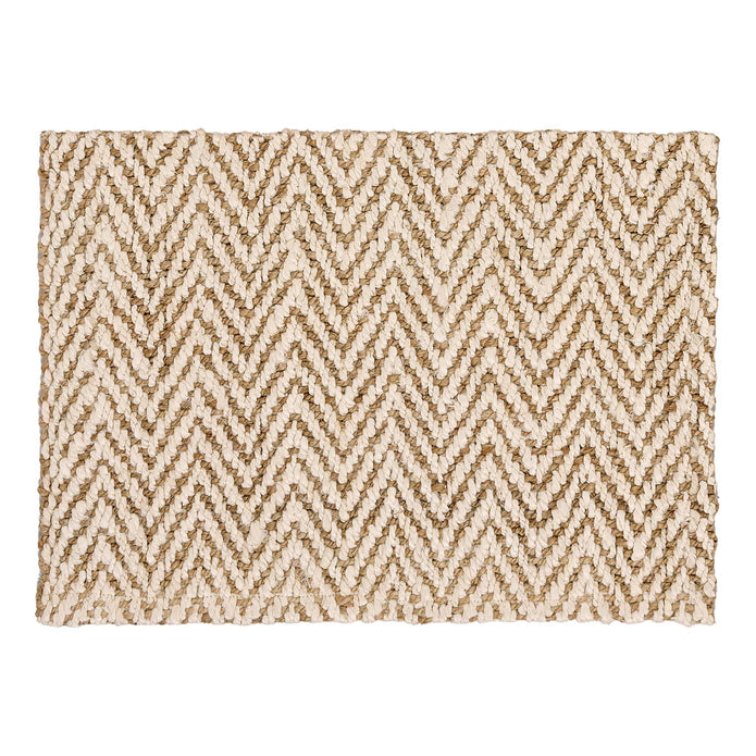 Origins Jute Herringbone - handmade