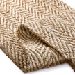 Origins Jute Herringbone - handmade