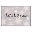 Floormatters Let it Snow Mat & Runner Set
