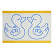 My Mat Nylon Printed Bathroom Linear Ducks - handmade