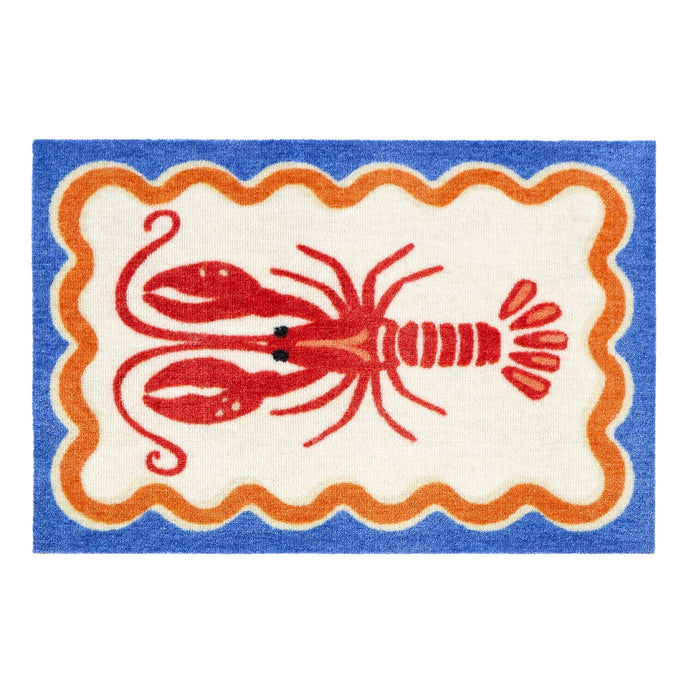 Dip&Drip Nylon Printed Bathroom Lobster - handmade