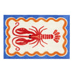 My Mat Nylon Printed Bathroom Lobster - handmade