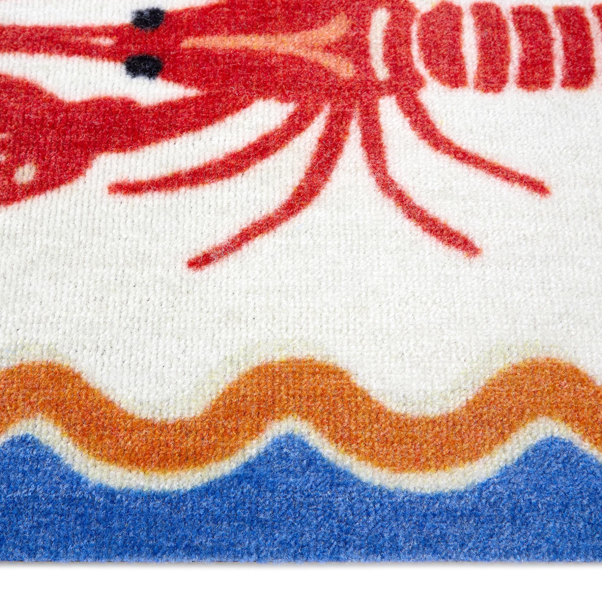 Dip&Drip Nylon Printed Bathroom Lobster - handmade