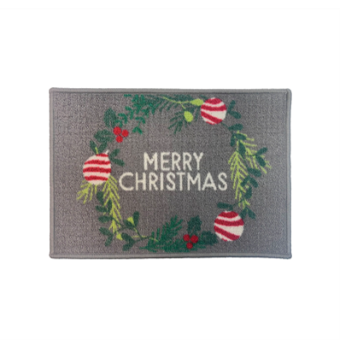 Washable Indoor Printed Doormat 39x57 cm Merry Christmas Design