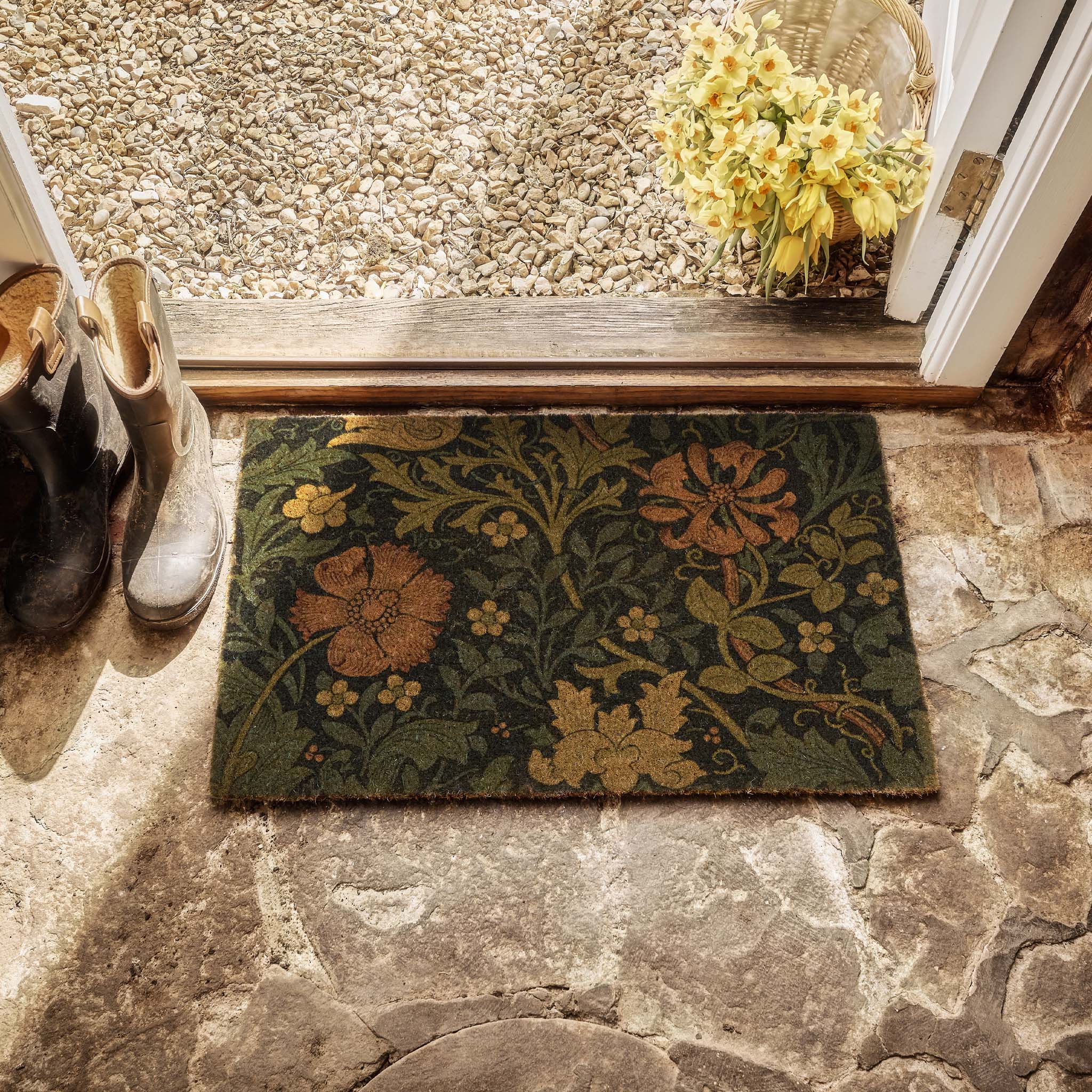 Morris & Co Printed Crompton - handmade