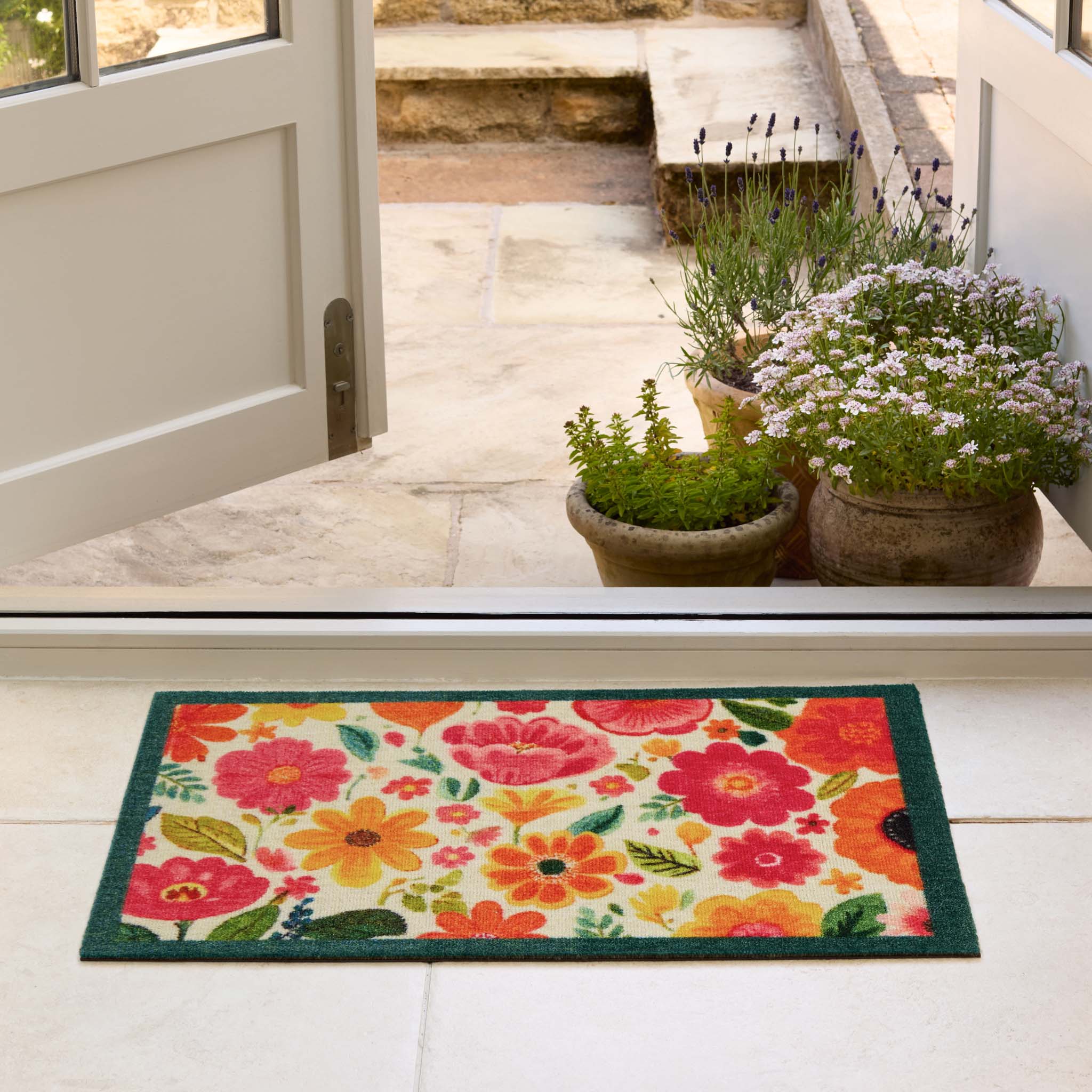 My Mat Nylon - My Bright Blooms - handmade