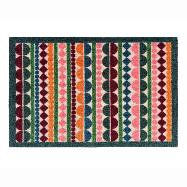 My Mat Nylon Indoor Pattern Carnival Stripe - handmade