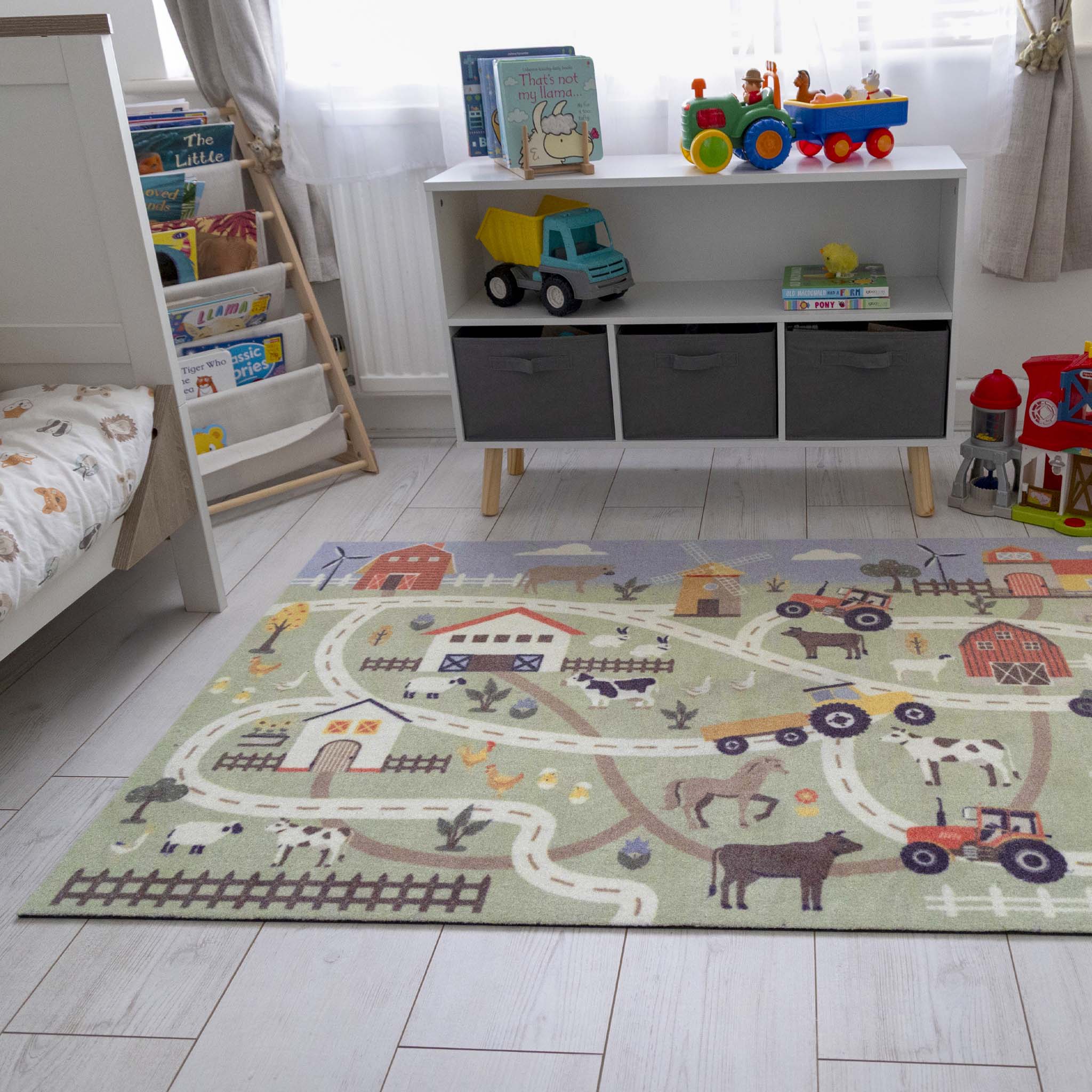 My Play Mat Farmyard Track - handmade