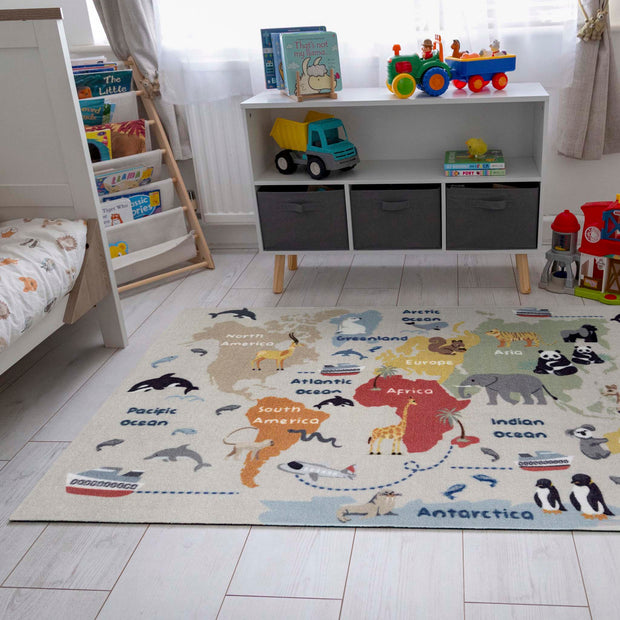 My Play Mat World Map - handmade