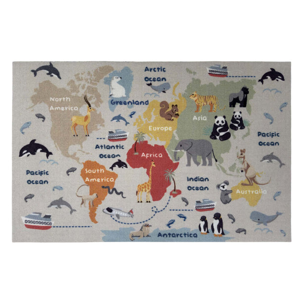 My Play Mat World Map - handmade