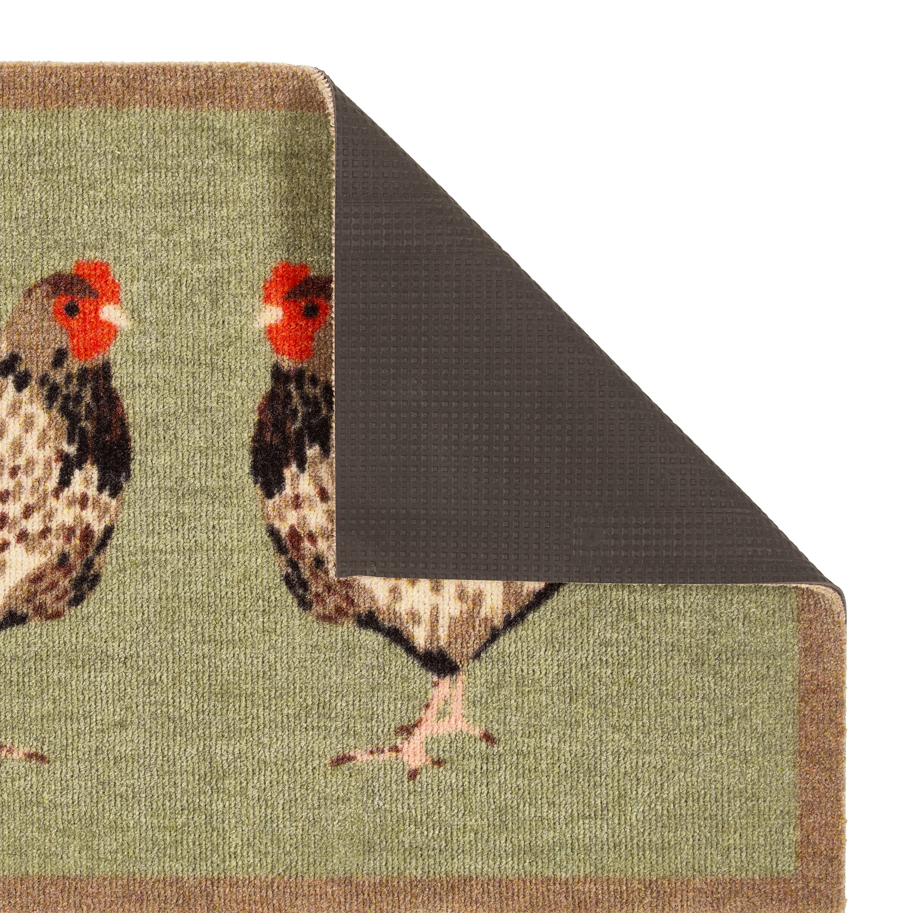 My Mat Nylon - My Chickens doormat - handmade