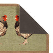 My Mat Nylon - My Chickens doormat - handmade