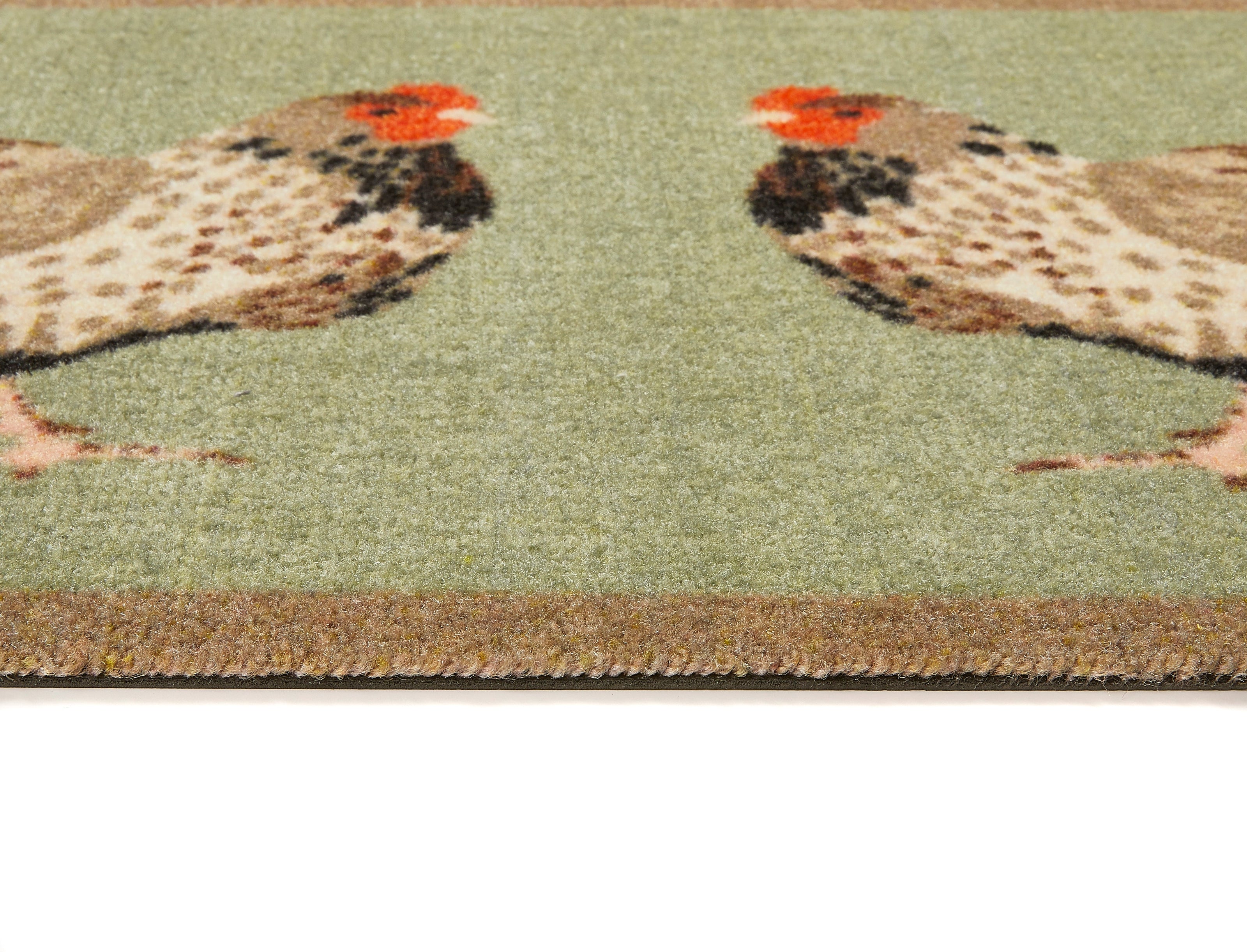 My Mat Nylon - My Chickens doormat - handmade