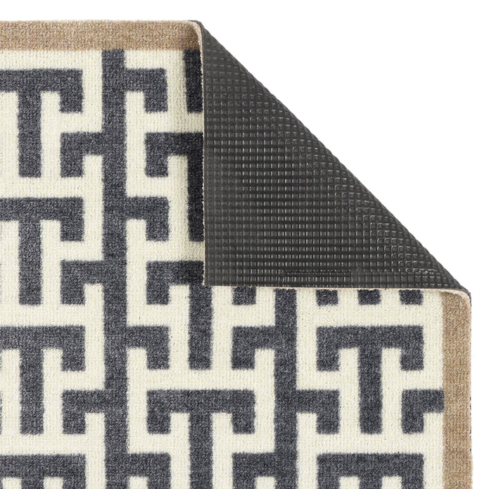 My Mat Nylon - My Form Geo doormat - handmade