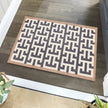 My Mat Nylon - My Form Geo doormat - handmade