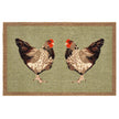 My Mat Nylon - My Chickens doormat - handmade