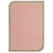 Origins Borderline Pink Rug - handmade